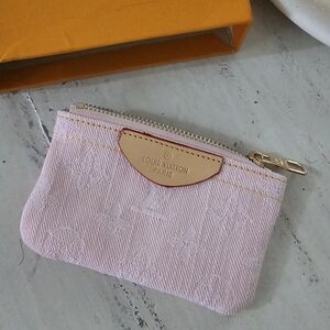 Pink And Gold Coin Wallet